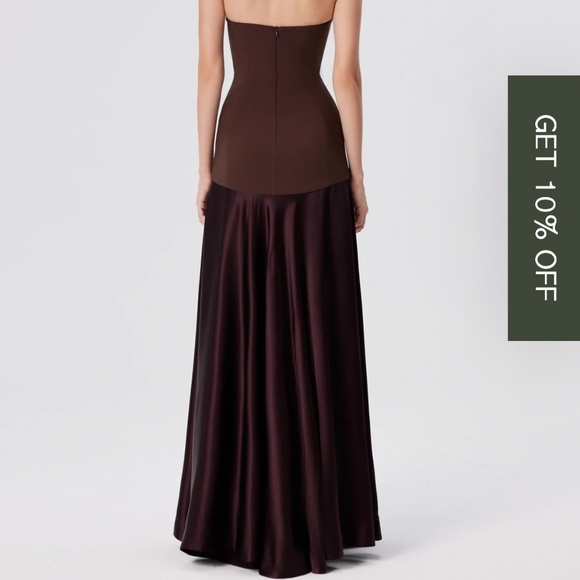 Aenso Aura Dress - Espresso - Picture 2 of 5